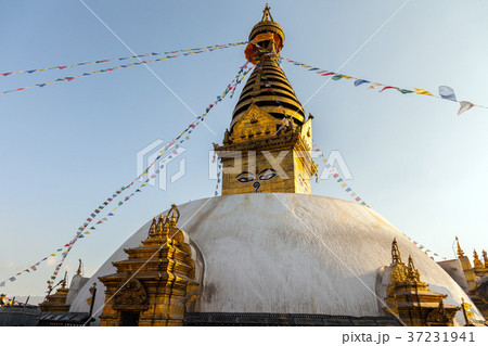 Swayambhunath Stupa - the holiest stupa of tibetan Swayambhunath Stupa - the holiest stupa of tibetan 37231941