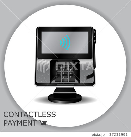 Contactless payment transaction terminal display Contactless payment transaction terminal display 37231991