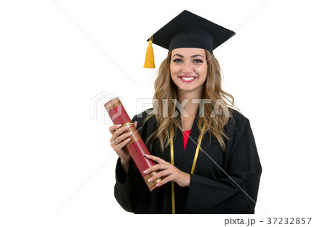 Full isolated studio picture from a young 37232857