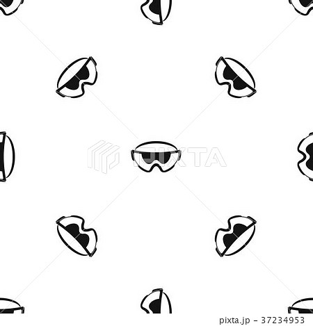 Safety glasses pattern seamless black Safety glasses pattern seamless black 37234953