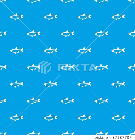 Rudd fish pattern seamless blue Rudd fish pattern seamless blue 37237707