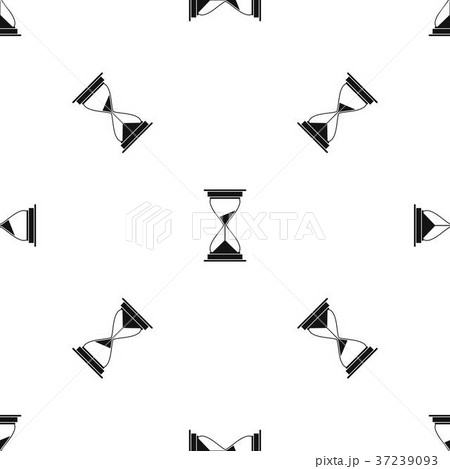 Watch pattern seamless black 37239093