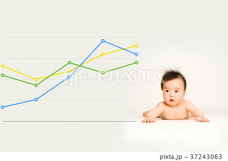 ベビー　赤ちゃん　グラフ 37243063