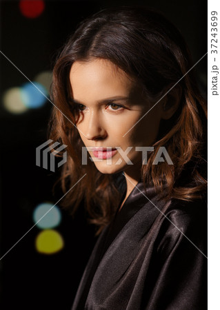 Portrait of beautiful girl with fresh clean skin Portrait of beautiful girl with fresh clean skin 37243699