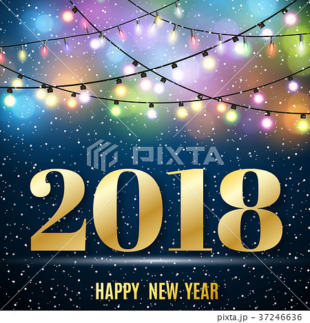 Happy New 2018 Year Happy New 2018 Year 37246636