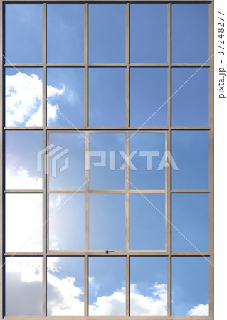 Window frame. 3D render Window frame. 3D render 37248277
