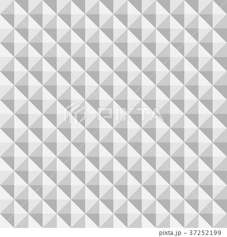 3D paper pyramids. Seamless vector pattern 37252199