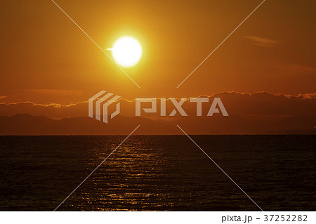三池港 夕日、 三池港 夕日、 37252282