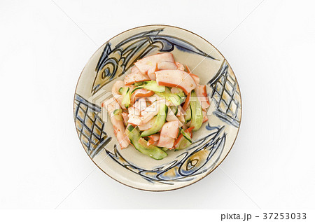 中華いかとキュウリの和え物 中華いかとキュウリの和え物 37253033