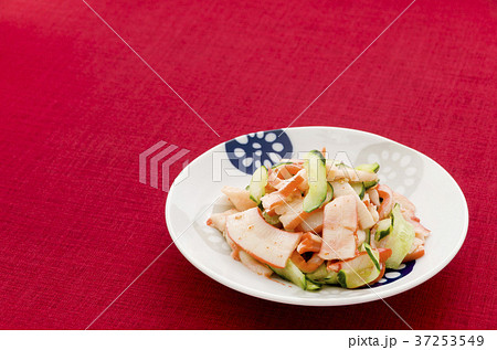 中華いかとキュウリの和え物 中華いかとキュウリの和え物 37253549