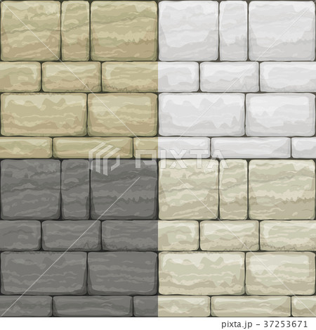 Set texture of old stone Set texture of old stone 37253671