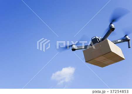 ドローン宅配イメージ 37254853