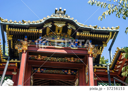 久能山東照宮唐門の装飾 37256153