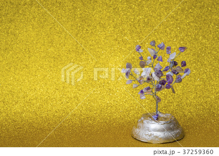 Tree of life from amethyst stones 37259360