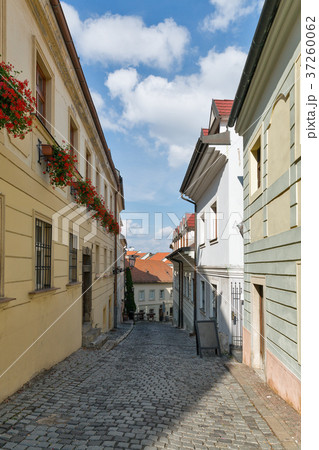 Old narrow street in Bratislava, Slovakia. Old narrow street in Bratislava, Slovakia. 37260062