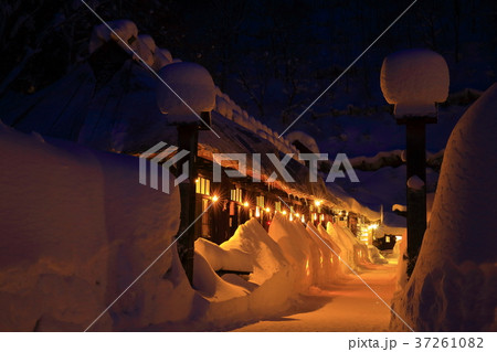 冬の乳頭温泉 37261082