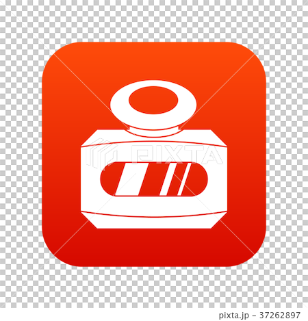 Bottle of female perfume icon digital red Bottle of female perfume icon digital red 37262897