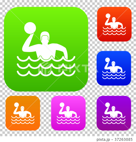 Water polo set collection Water polo set collection 37263085
