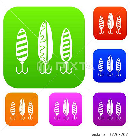 Plastic fishing lure set collection 37263207