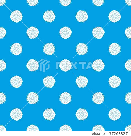 Flower pattern seamless blue 37263327