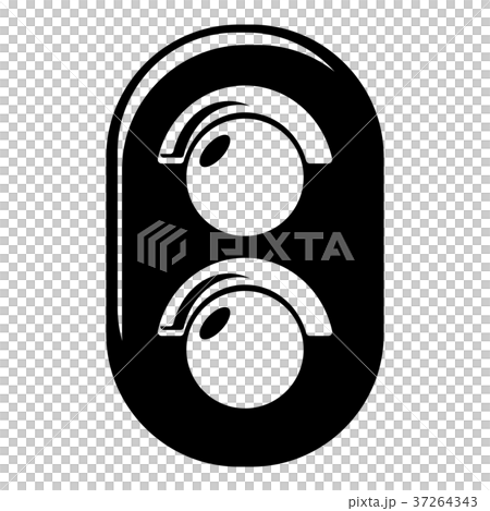Traffic light railway icon , simple style Traffic light railway icon , simple style 37264343