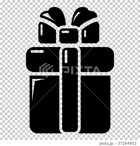 Gift box icon , simple styleのイラスト素材 [37264952] - PIXTA