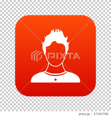 User icon digital red User icon digital red 37265706