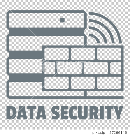 Data security logo, simple style Data security logo, simple style 37266146