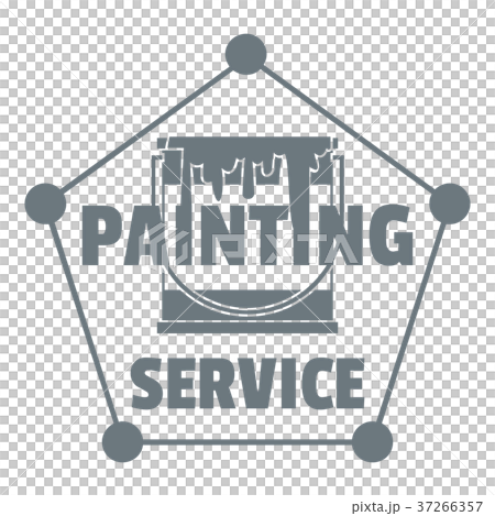 Painting service logo, simple style 37266357