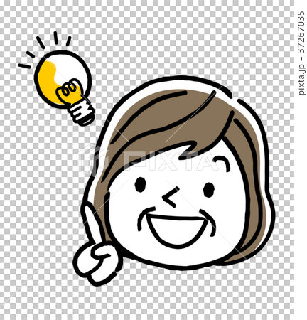 Senior woman: face, expression 37267035