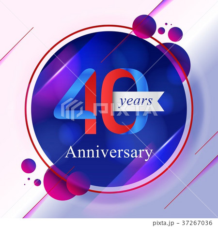 40th Anniversary bokeh background 37267036