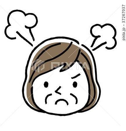 シニア女性：顔、表情 37267037