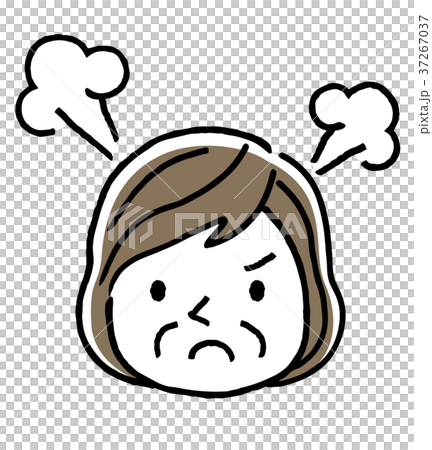 シニア女性：顔、表情 37267037