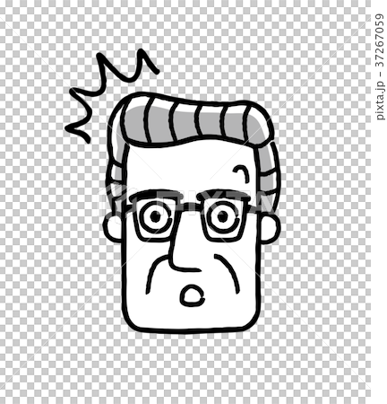 Senior man: face, expression Senior man: face, expression 37267059