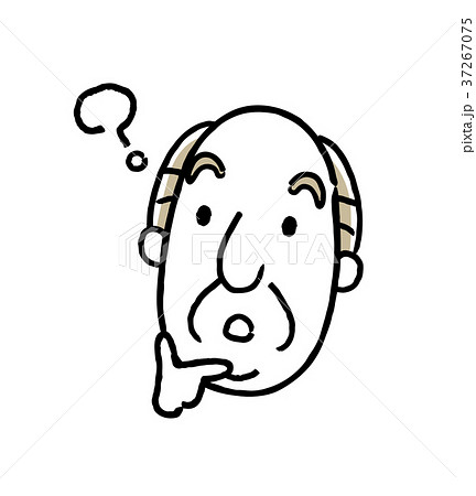 シニア男性：顔、表情 37267075