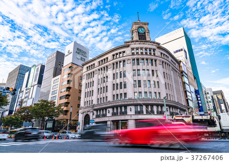 《東京都》銀座・都心風景 《東京都》銀座・都心風景 37267406