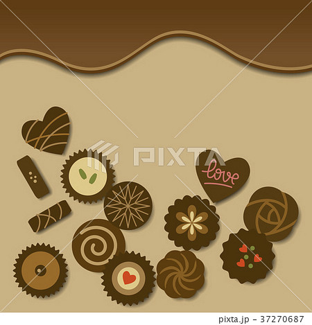 Cute Chocolates & Melted Chocolate Image Cute Chocolates & Melted Chocolate Image 37270687
