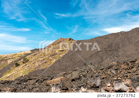 Hardened Lava Flow - Etna Volcano Sicily Italy 37273762
