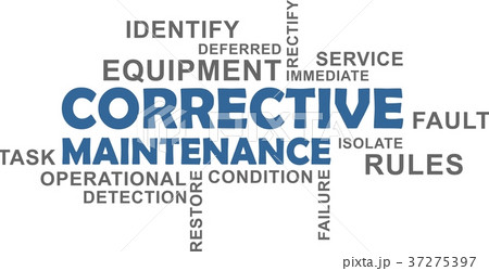 word cloud - corrective maintenance 37275397