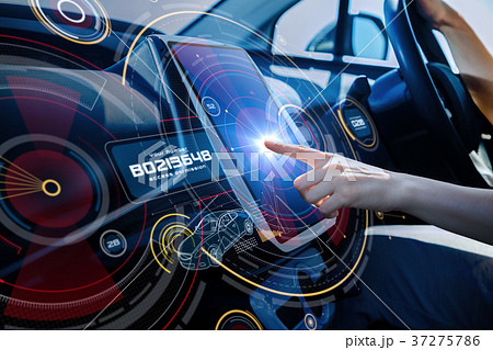 自動運転車のコックピット 自動運転車のコックピット 37275786