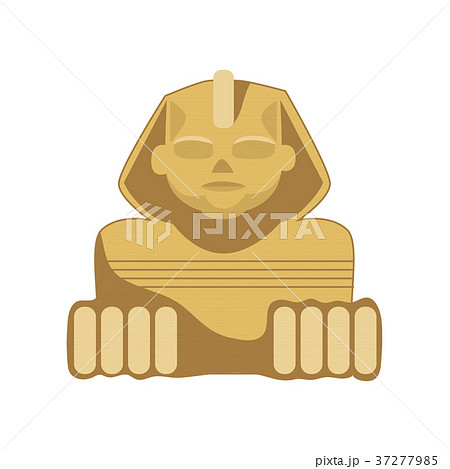 Egyptian Sphinx Statue Symbol Of Ancient Egyptのイラスト素材