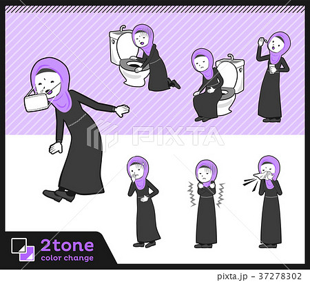 2tone type Arab women_set 09 37278302