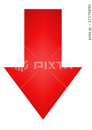 矢印 赤 Png シンプル 方向 透過 背景 透明 アイコンのイラスト素材