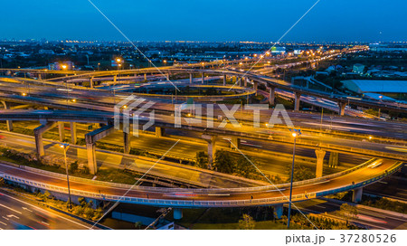 Bangkok Expressway, Top view over the highway 37280526