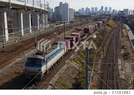 EF66形100番台電気機関車 貨物列車 EF66形100番台電気機関車 貨物列車 37281881