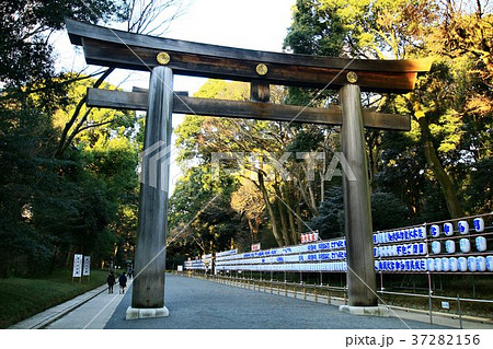新春・初詣の明治神宮 37282156