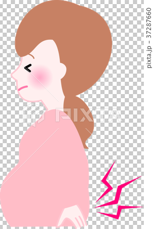 妊婦さん 腰痛 妊婦さん 腰痛 37287660