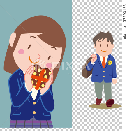 バレンタイン女子待ち伏せ 37290128