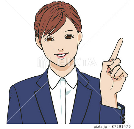 OL　指差し　右方向 37291479