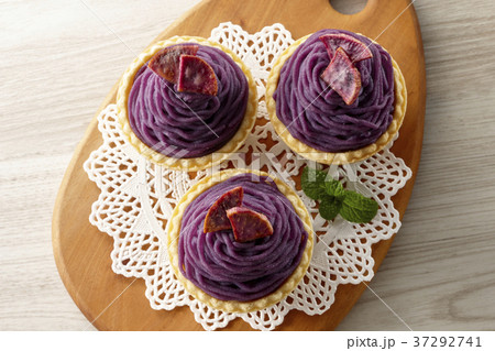 紫芋のモンブラン（桜島紫） 37292741